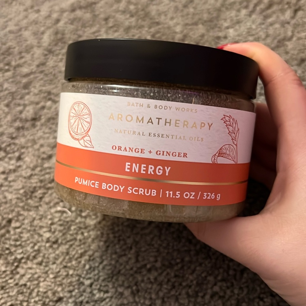 Aromatherapy Orange and Ginger Body Scrub. Bath and Body Works. Brand new!